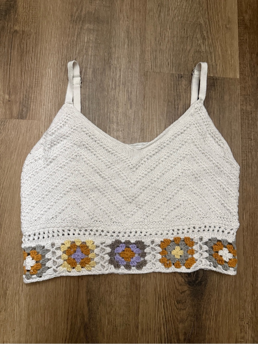 NWOT Hollister Crochet Tank Top